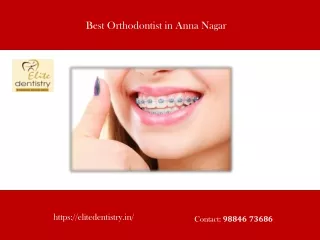 Best Orthodontist in Anna Nagar
