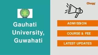 gauhati university guwahati