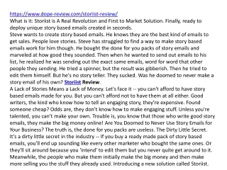 https www dope review com storiist review what
