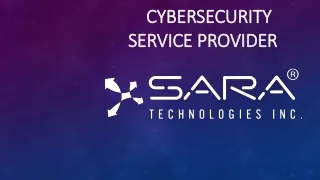 cybersecurity service provider