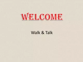 welcome