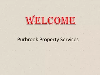 welcome