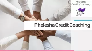 Credit Management Coach |  Phelesha Credit Coaching