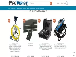 Sewer Pipe Inspection Camera