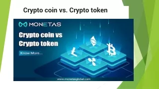 Crypto coin vs. Crypto token