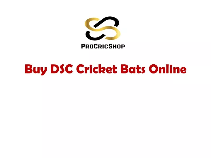 buy dsc cricket bats online