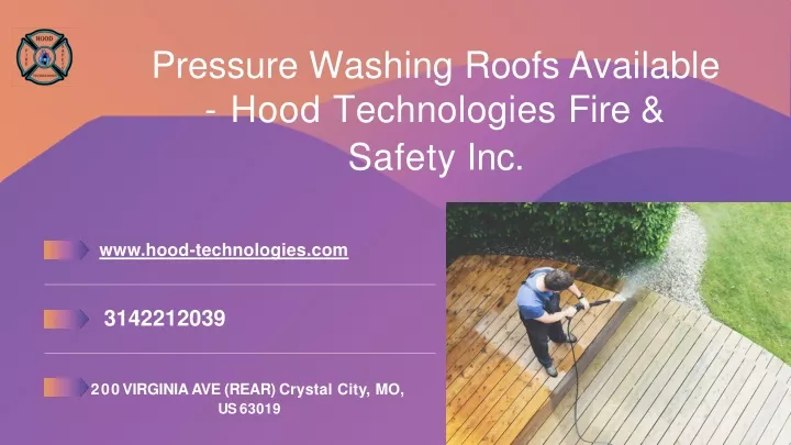 pressure washing roofs available hood technologies fire safety inc