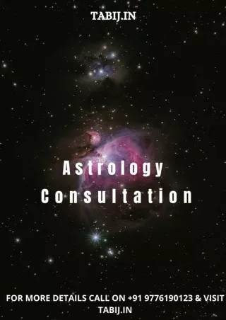 Free astrology consultation to learn Indian astrology