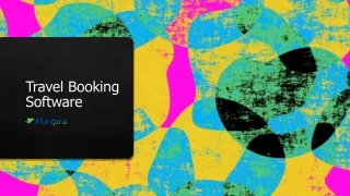 travel booking software