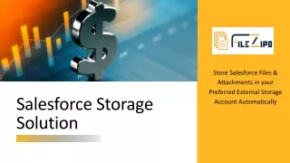 store salesforce files attachments in your