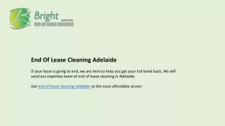 end of lease cleaning adeliade