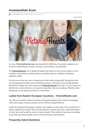 anastasiadate scam