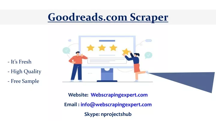 goodreads com scraper