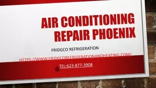 Air Conditioning Repair Phoenix