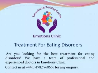 Treatment For Eating Disorders