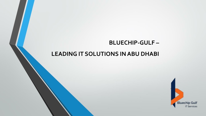 bluechip gulf leading it solutions in abu dhabi