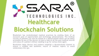 healthcare blockchain solutions