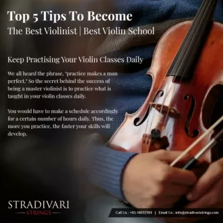 Top 5 Tips To Become The Best Violinist-Best Violin School