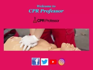 welcome to cpr professor