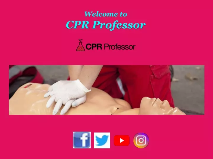 welcome to cpr professor