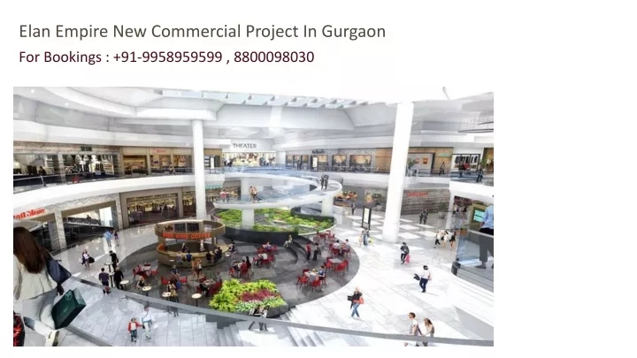 elan empire new commercial project in gurgaon