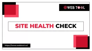 site health check