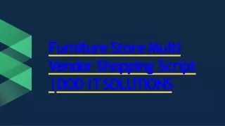 furnitur e stor e multi v endo r s hoppin g script do d i t so l utions