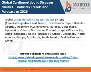 Cardiometabolic Diseases Market