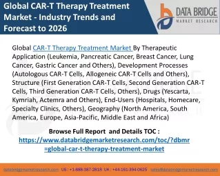 CAR-T Therapy Treatment Market