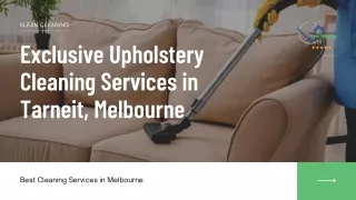 Exclusive Upholstery Cleaning Services in Tarneit, Melbourne