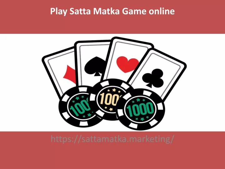 play satta matka game online