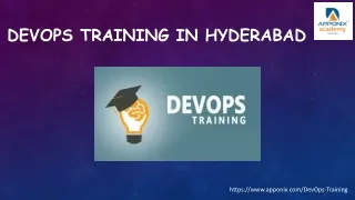 DevOps Training In Hyderabad