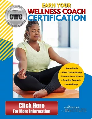 Enroll Now to Become a Certified Wellness Coach