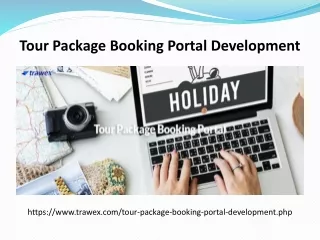Tour Package Booking Portal Development