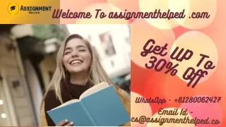 welcome to assignmenthelped com