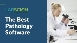 The Best Pathology Software