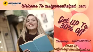 welcome to assignmenthelped com welcome