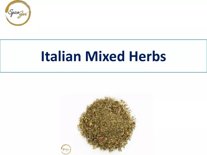 italian mixed herbs