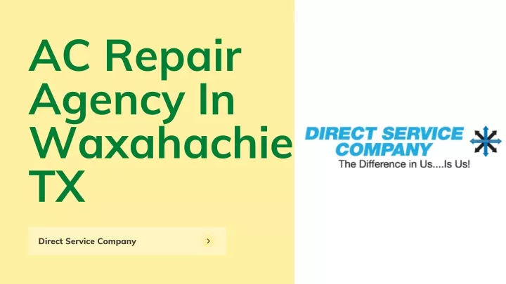 ac repair agency in waxahachie tx