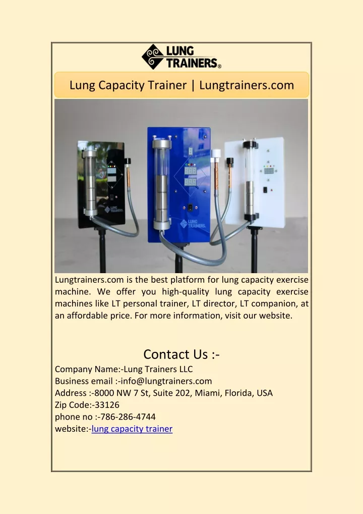 lung capacity trainer lungtrainers com