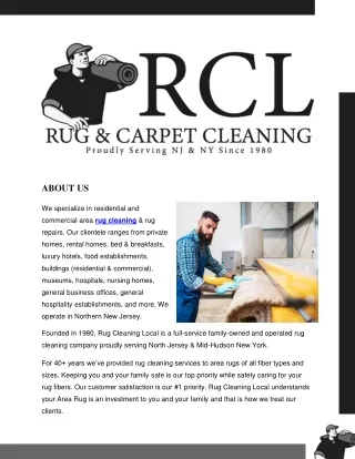 Rug Cleaning | RCL Carpet & Rug Cleaning