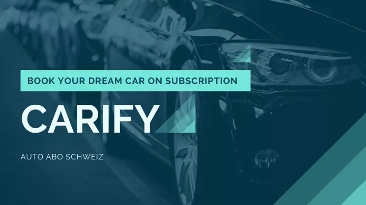book your dream car on subscription