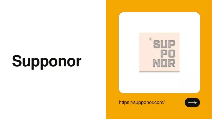 supponor