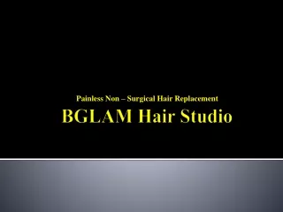 Hair replacement-hair bonding from BGLAM Hair studio