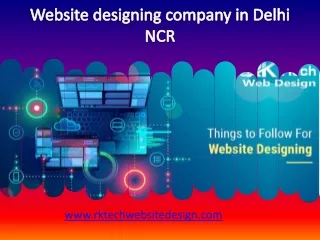 Website designing company in delhi NCR