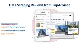 data scraping reviews from tripadvisor