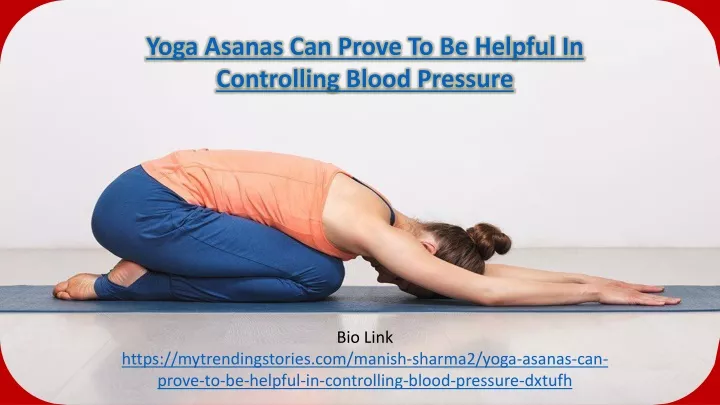 yoga asanas can prove to be helpful