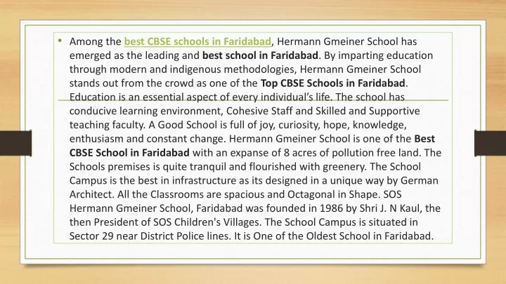 among the best cbse schools in faridabad hermann