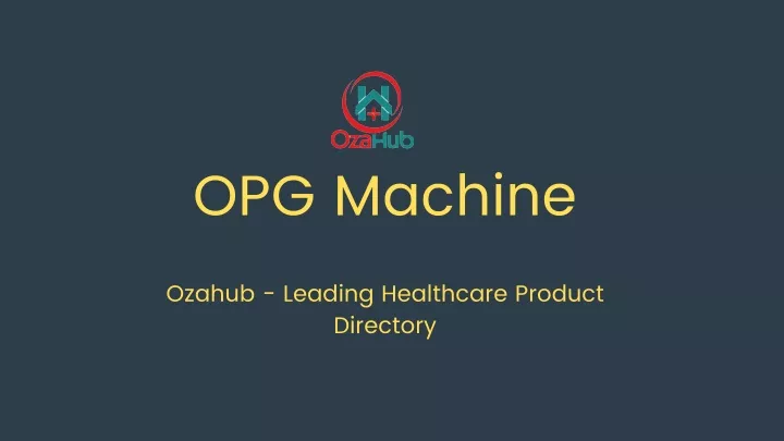 opg machine