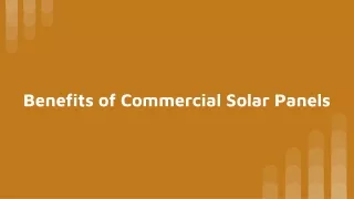 Benefits of Commercial Solar Panels - Mahindra Solarize